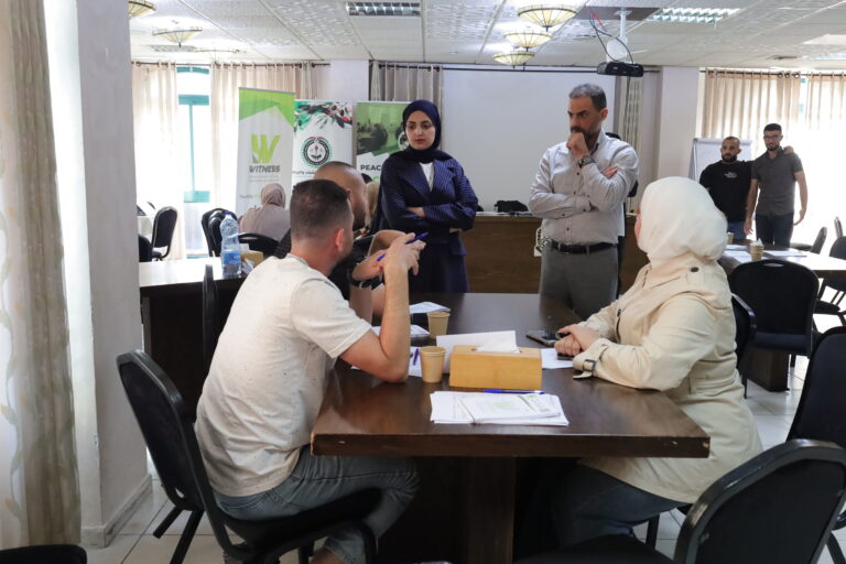 Photos | Witness Center Finishes the Training Sessions of the Palestinian Academy for Peace and Community Harmony Project